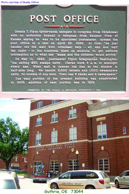Oklahoma Post Offices